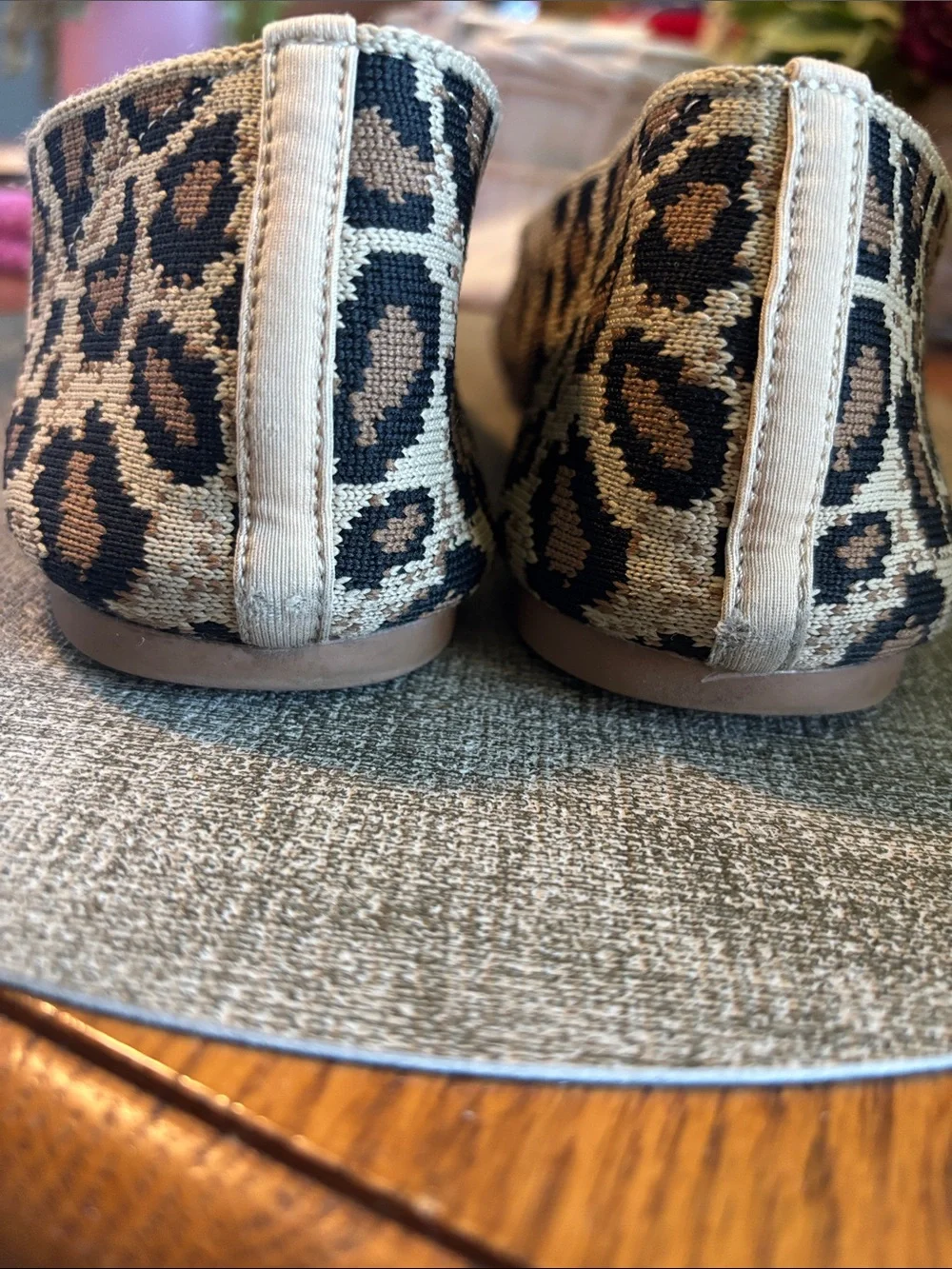 Skechers Leopard Print Ballet Flats